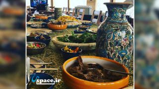 غذای محلی در اقامتگاه بوم گردی جورگ- سپیدان-فارس-روستای جورگ